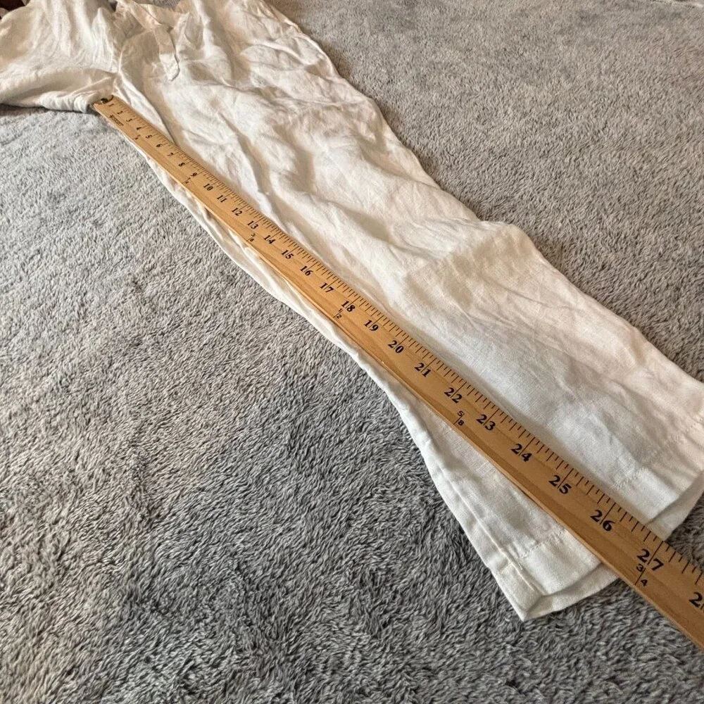Mango linen pants